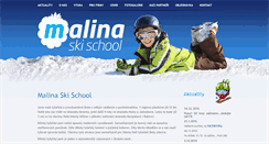 Desktop Screenshot of malinaski.cz